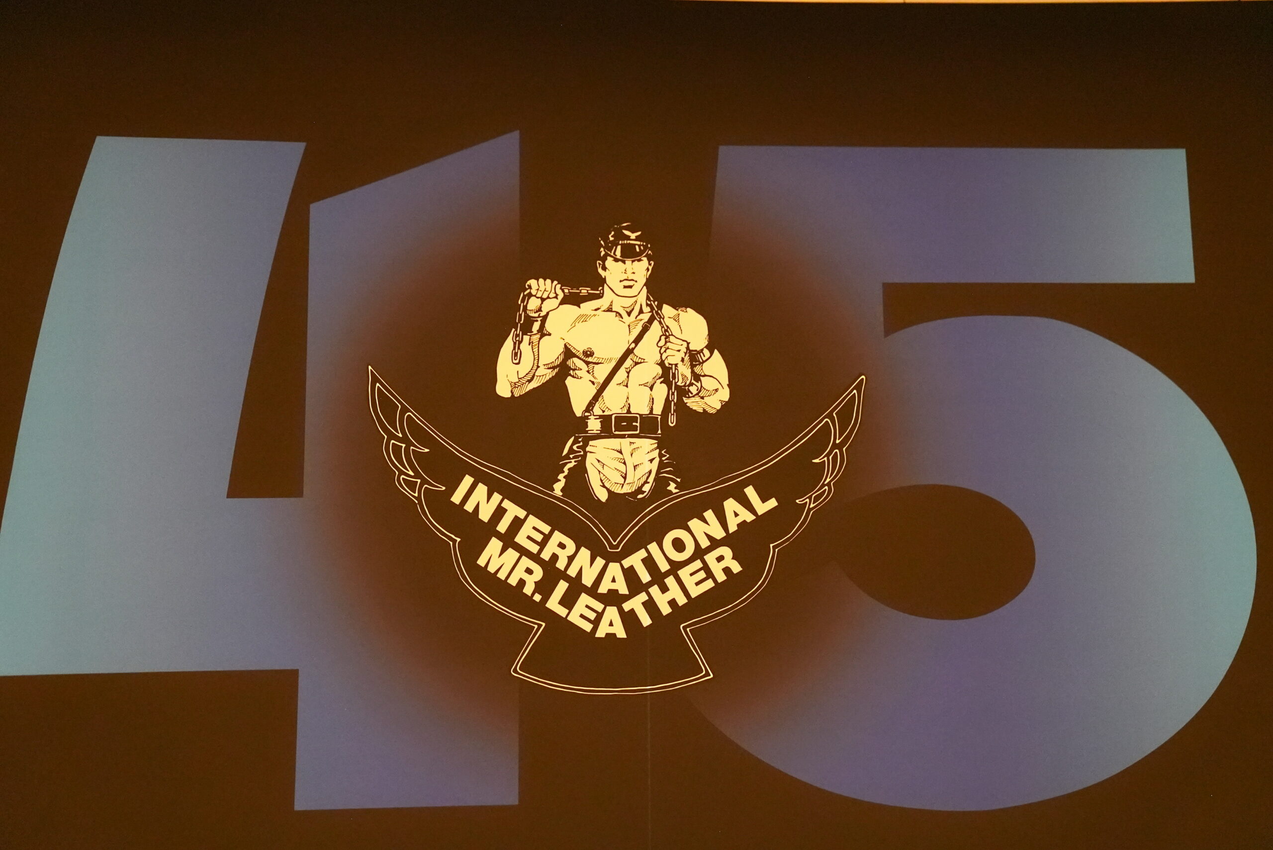 International Mr. Leather: the logo is a dove.