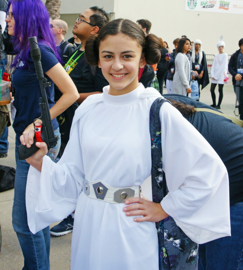 Leah when she was a teenager.