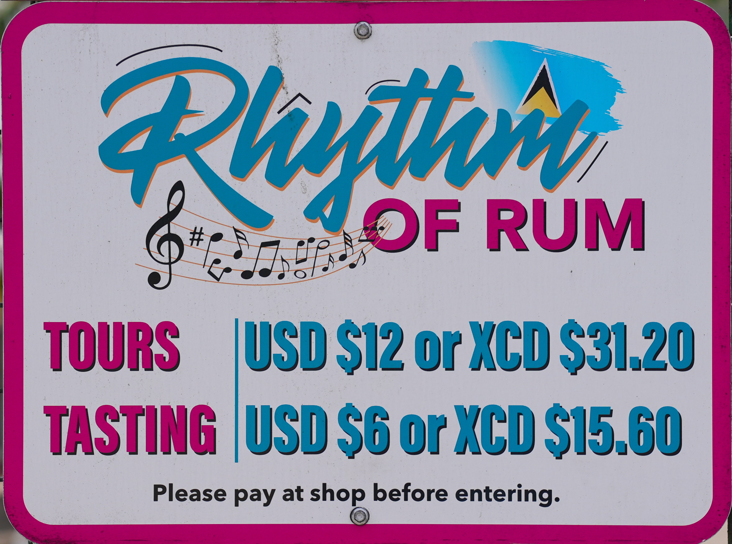 Yes, rum has a rhythm.