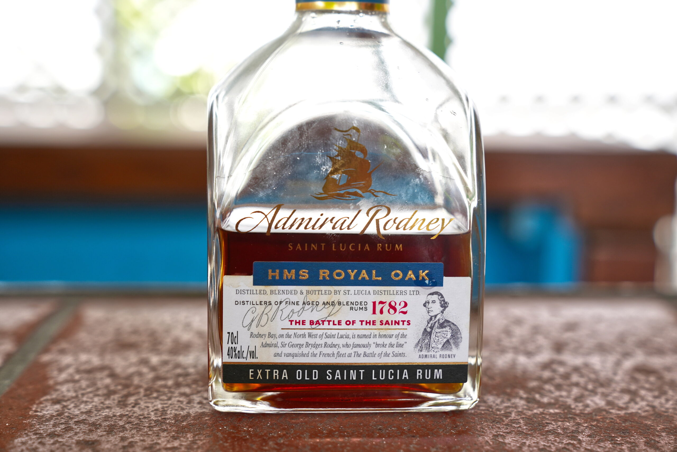 The best rum on St. Lucia.