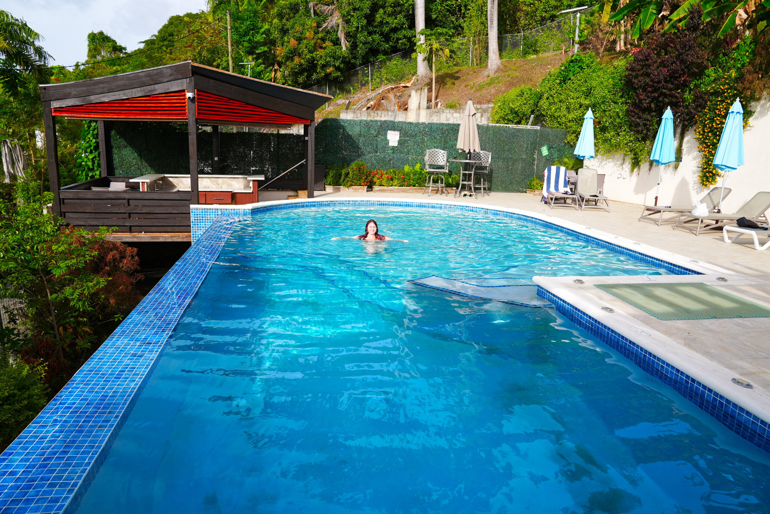 The whole pool.