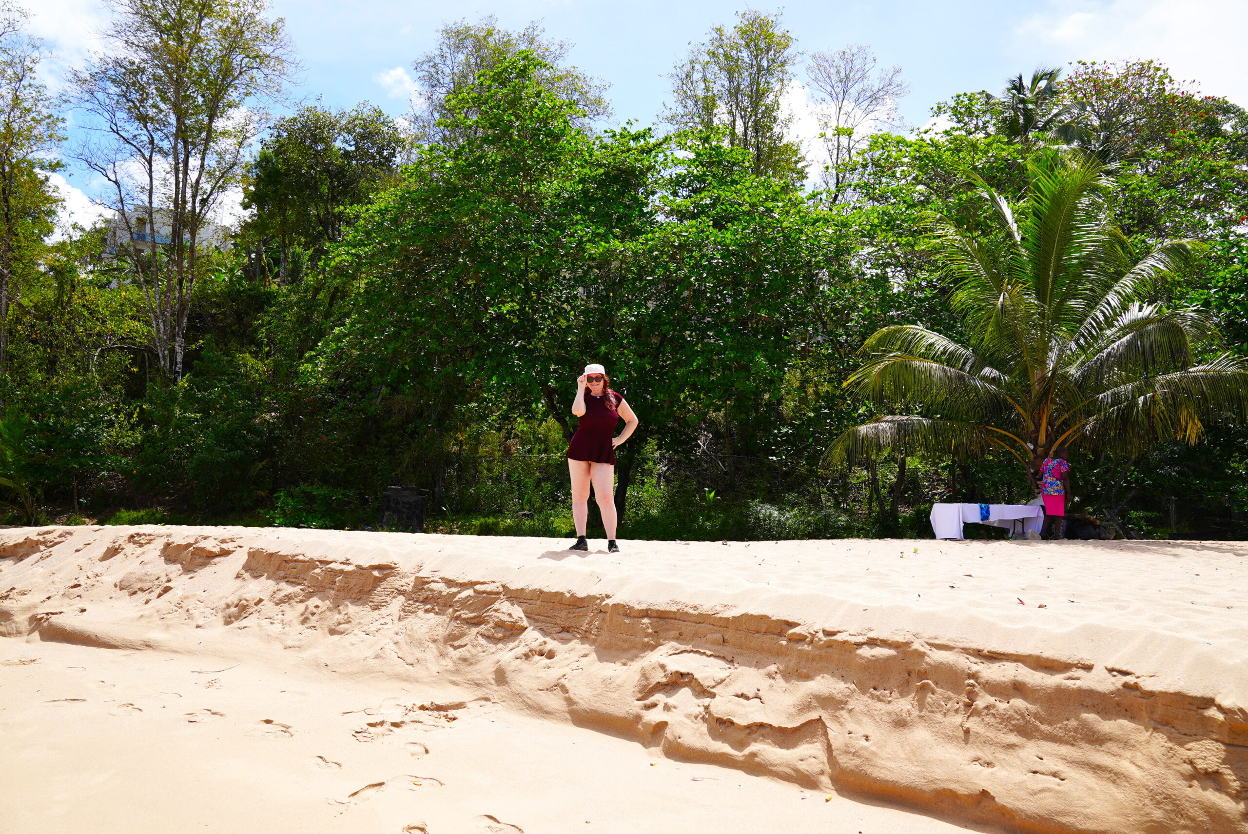 Lots and lots of sand.