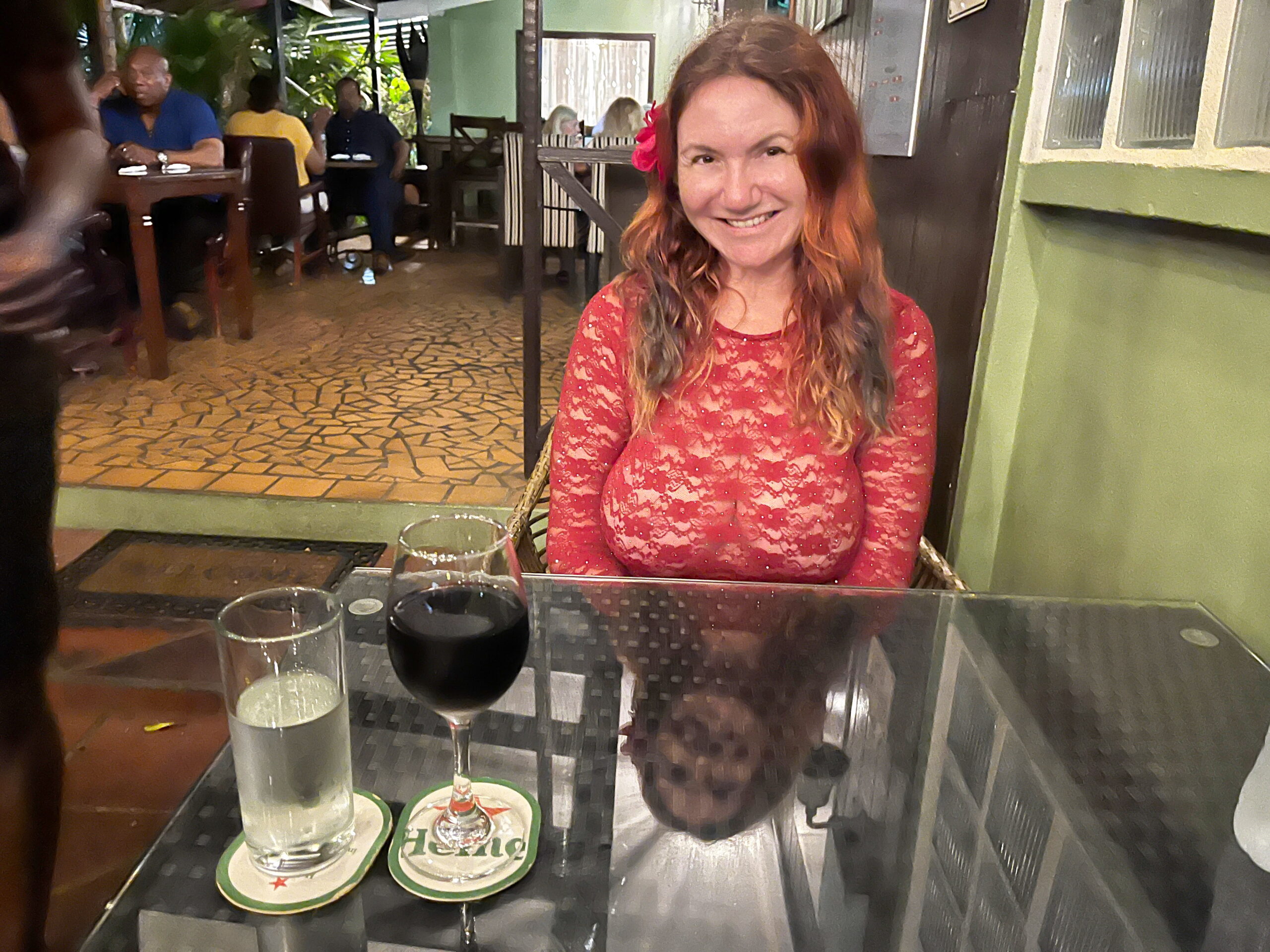 Wine-ing about St. Lucia.