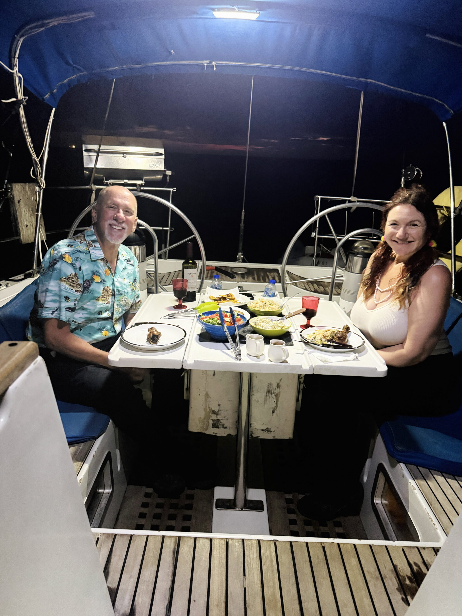 Dinner for two.