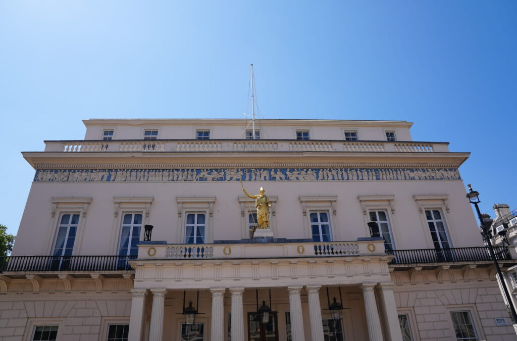 A club house in London.