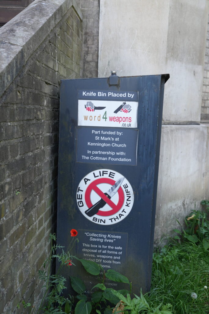 In England, "bin" is a verb.